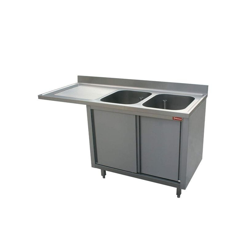 Plongeoir DIAMOND avec espace lave-vaisselle - Cuisine professionnelle
