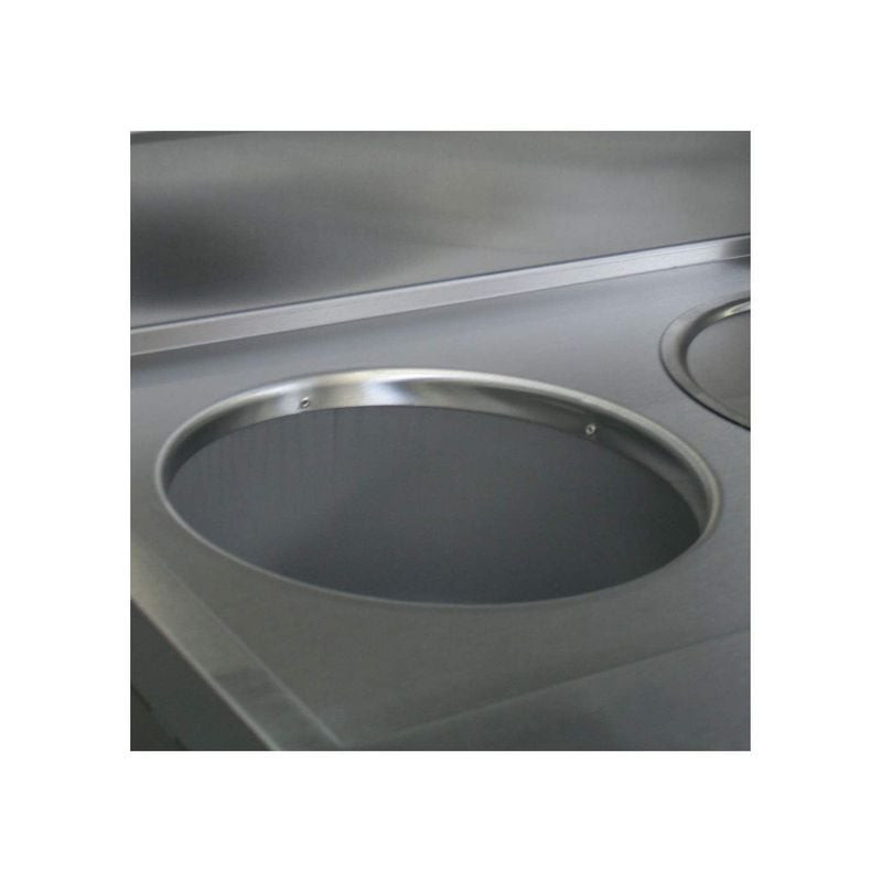 Friteuse à gaz DIAMOND HEAVY DUTY 2 cuves - Professionnelle robuste