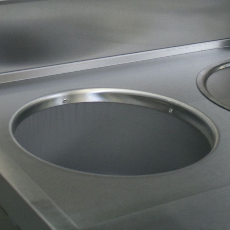 Friteuse gaz DIAMOND Heavy Duty 3 cuves - Production 50 kg/h par cuve