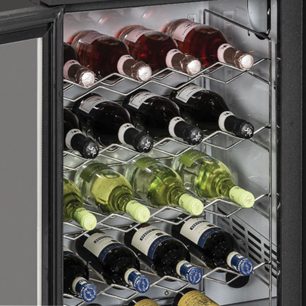 Support chromé pour bouteilles RLB - DIAMOND - Organisation Horeca