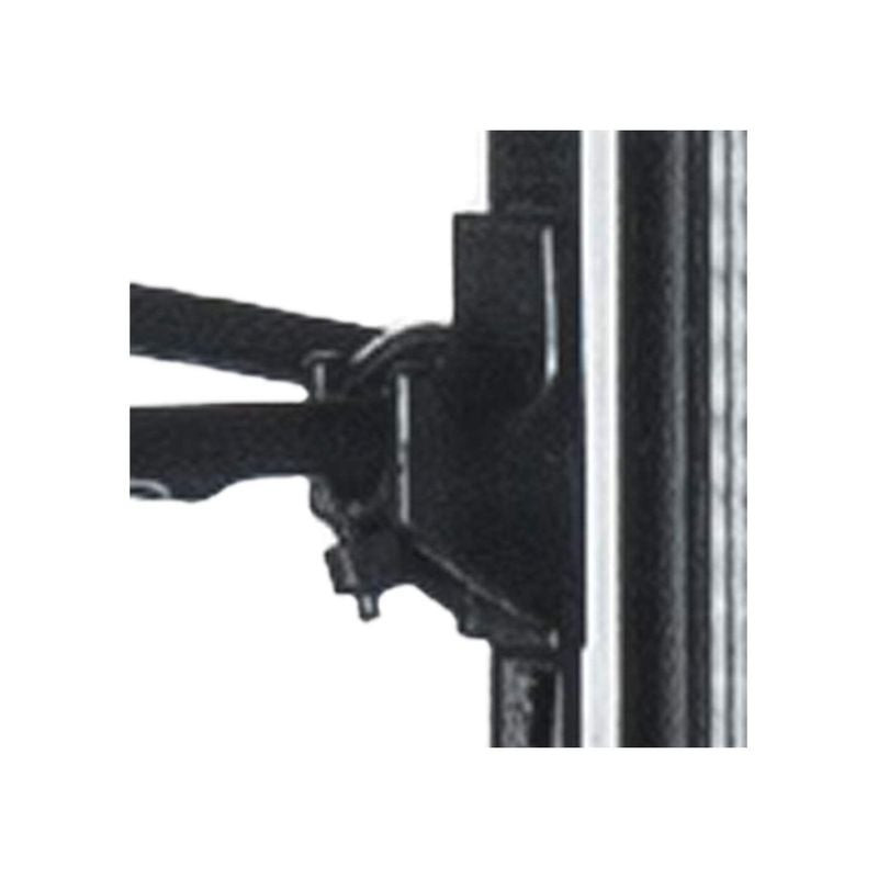 Clip pour grille - Vitrine réfrigérée 80L WR-V4F1-WT NOIR - Diverso