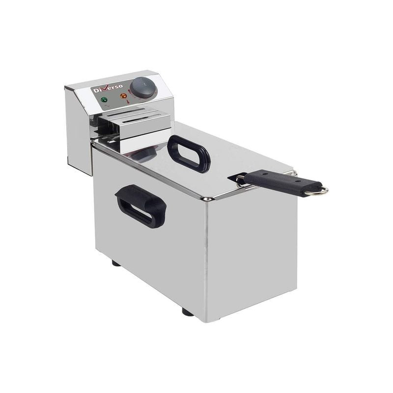 Friteuse de table DIVERSO 4L - Professionnelle compacte en inox