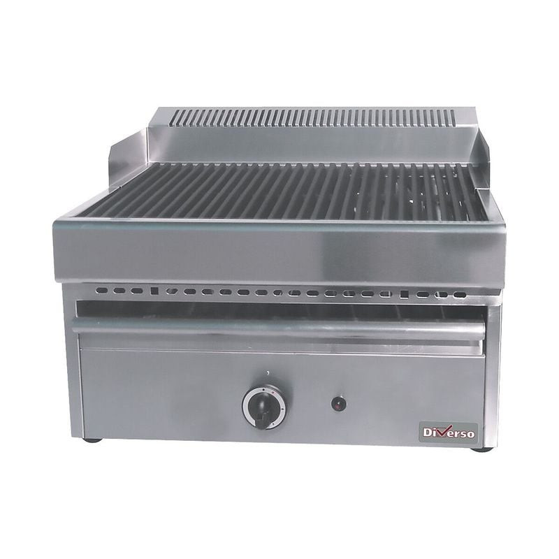 Grill-vapeur DIVERSO : Cuisson vapeur et grillade avec grille en fonte