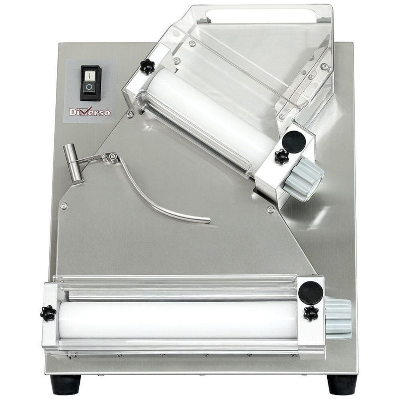 Rouleau à pizza DIVERSO Ø 300 mm - Laminoir professionnel en inox