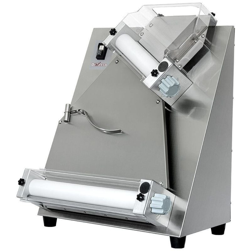 Rouleau à pizza DIVERSO Ø 400 mm, 2 rouleaux en acier inoxydable