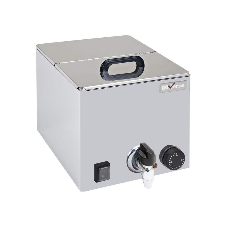 Chauffe-aliment électrique DIVERSO GN 1/2 - 150 mm | Thermostat 90°C
