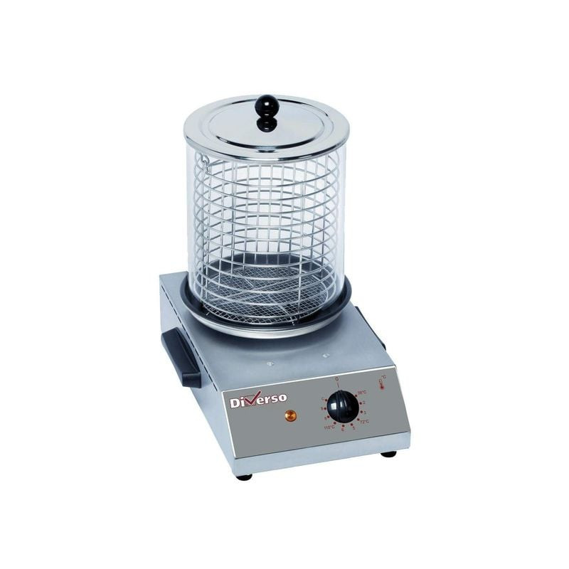 Chauffe-saucisses électrique DIVERSO - Professionnel pour restauration
