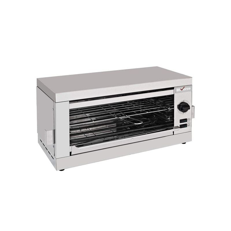 Toaster-salamandre Diverso 1 niveau avec minuterie - Grille amovible