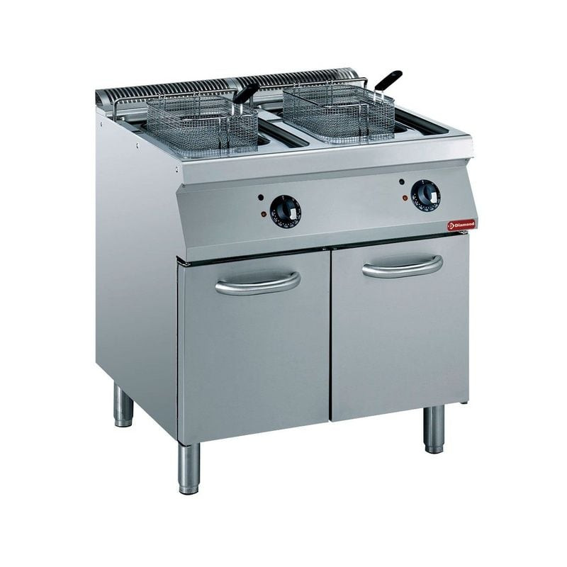 Friteuse électrique DIAMOND 2x15L en Y - Cuve double professionnelle