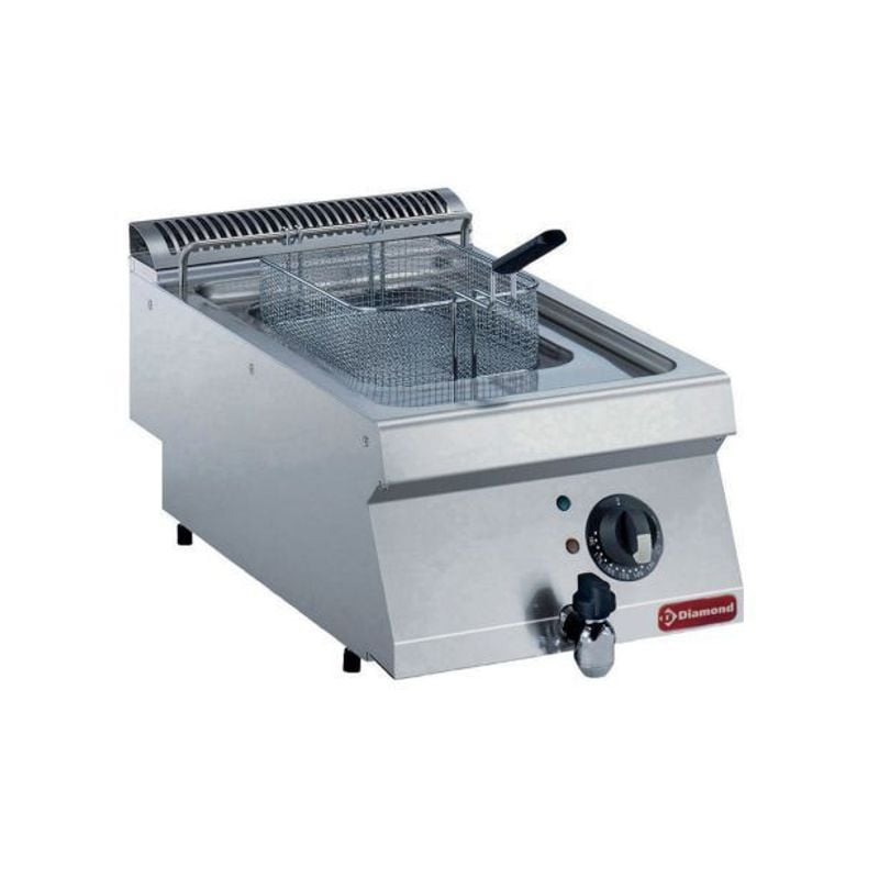 Friteuse électrique DIAMOND 7L - Cuve en Y avec chauffage externe
