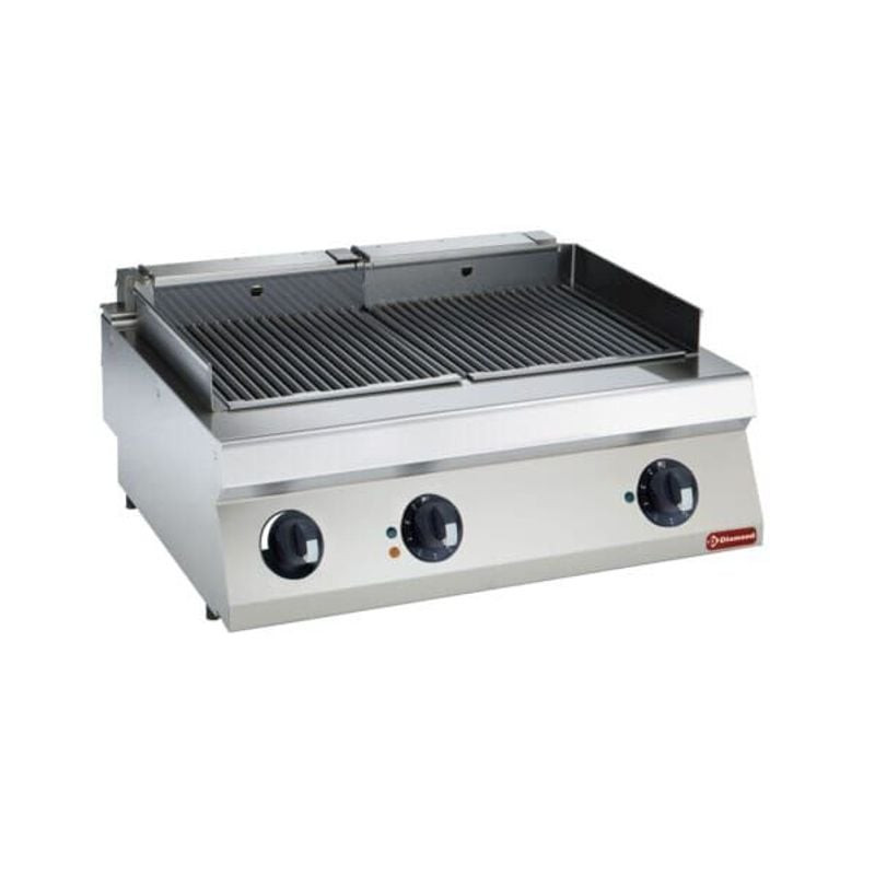 Grill électrique HP 800mm DIAMOND - Surface cuisson 27,6 dm² pour pros
