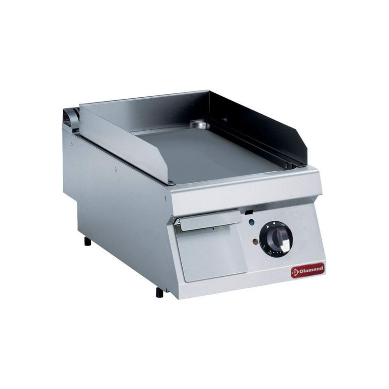 Plaque de cuisson électrique DIAMOND - Surface lisse chromée, 4,5 kW