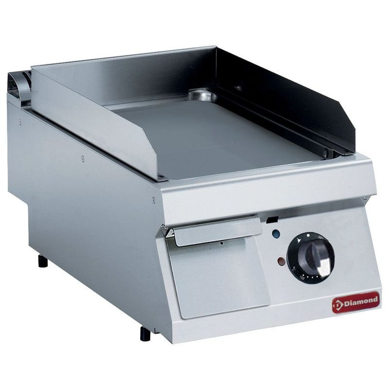 Plaque cuisson électrique DIAMOND - Chrome dur lisse 4,5kW - Pro