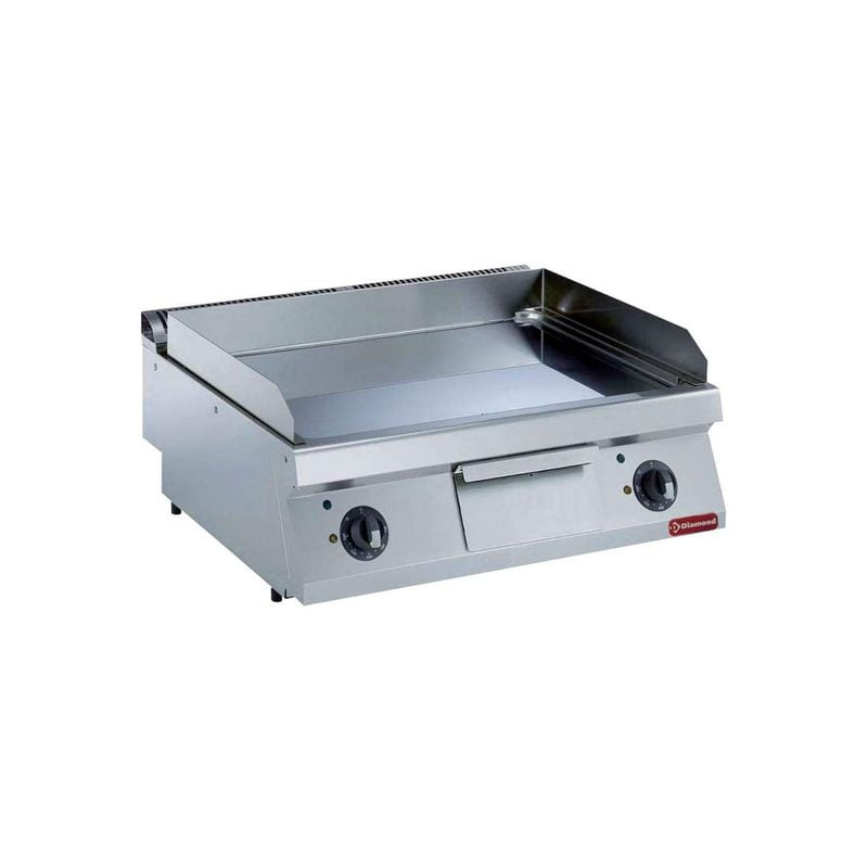 Plaque de cuisson DIAMOND chromée dur -TOP- | Plancha professionnelle
