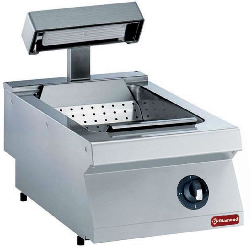 Bassin de salage électrique DIAMOND - Acier inoxydable, chauffage 1 kW