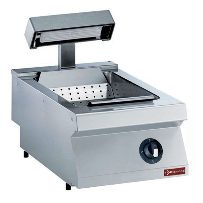 Bassin de salage électrique DIAMOND - Acier inoxydable, chauffage 1 kW