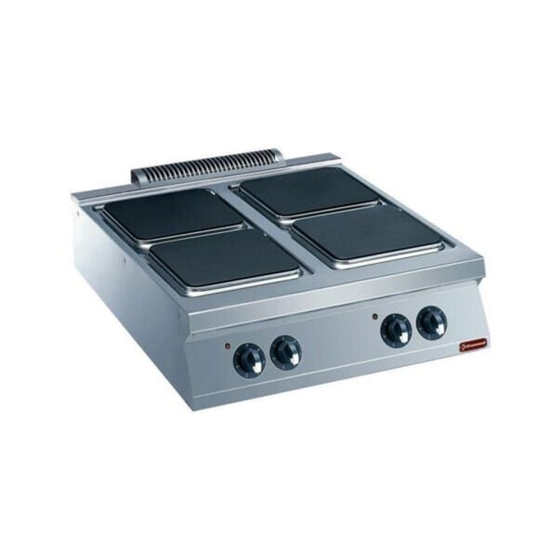 Cuisinière électrique DIAMOND 4 plaques - 16 kW - Professionnelle