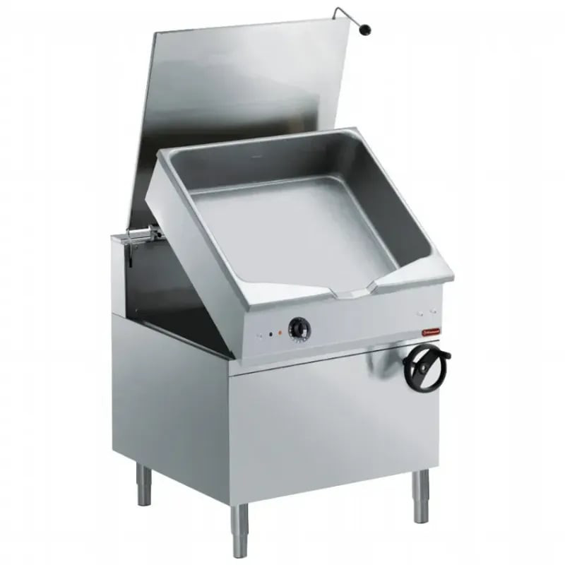 Sauteuse basculante automatique DIAMOND Duomat 80L sur meuble