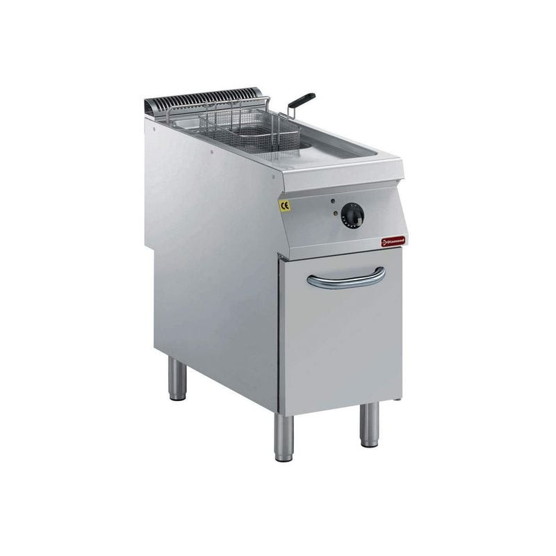 Friteuse électrique DIAMOND 15L - Cuve en Y avec brûleurs externes