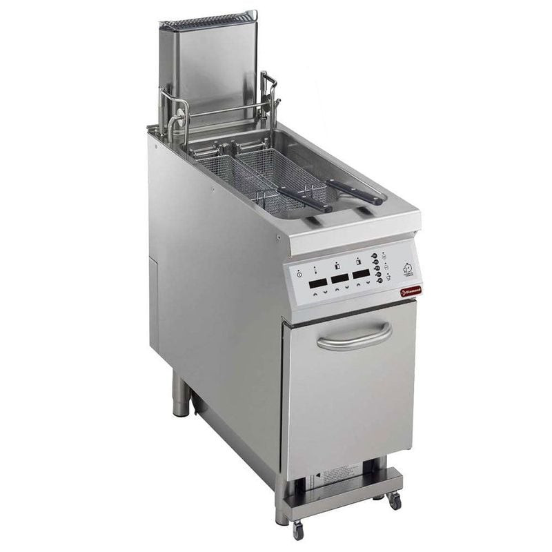 Friteuse professionnelle DIAMOND 23L - Filtration huile + AUTO COOK