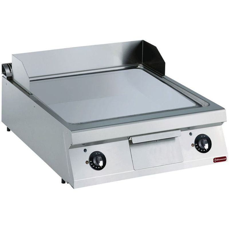 Plaque de cuisson électrique DIAMOND - Surface chromée 48 dm², 2 zones
