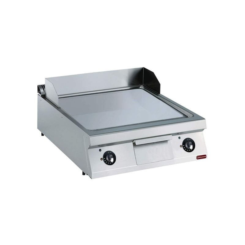 Plaque de cuisson électrique DIAMOND - Chrome dur TOP - 2 zones 15 kW