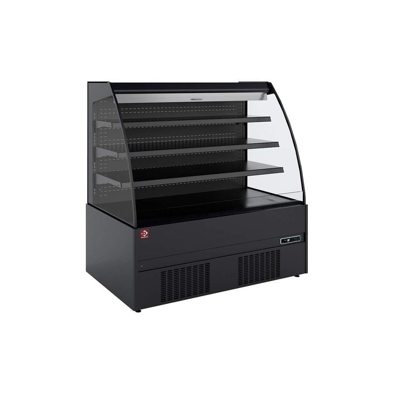 Meuble réfrigéré semi-mural Diamond FRM15-G5 - Rideau Full Black