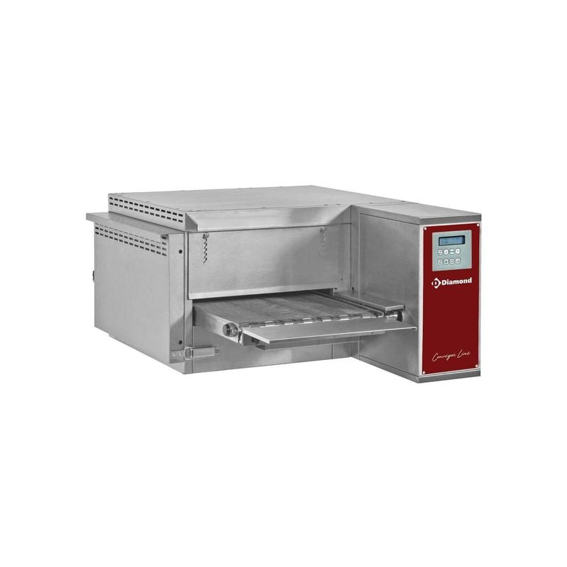 Four ventilé DIAMOND 400 mm - Cuisson parfaite des pizzas et tartes
