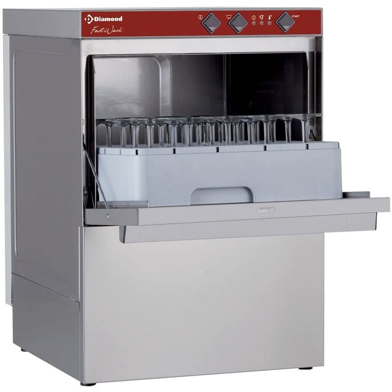 Panier carré 450x450 mm DIAMOND pour lave-verres et lave-vaisselle