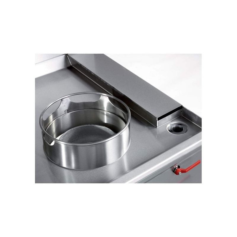 Fourneau à wok DIAMOND 3 brûleurs avec rideau d'eau - Professionnel