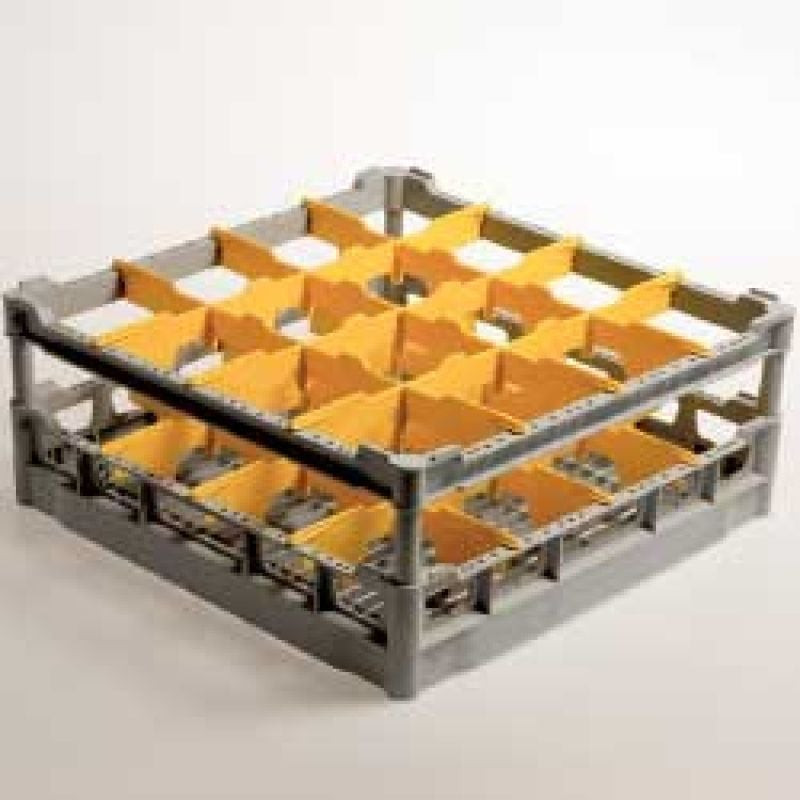 Panier lave-verres DIAMOND 16 verres Ø113mm - Professionnel HoReCa