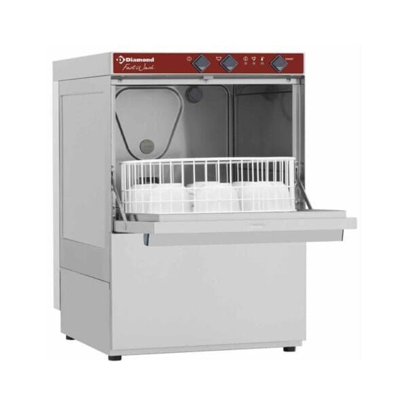 Lave-verres DIAMOND DC202/6 - Panier carré 350x350 mm - Professionnel
