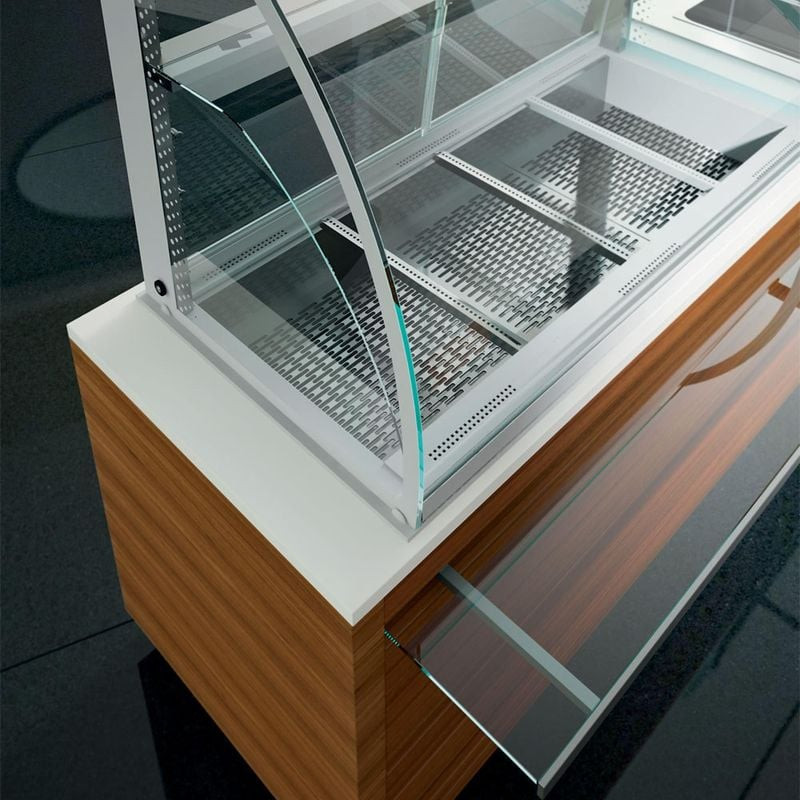 Élément cuve et vitrine réfrigérée ventilée 3 niveaux - DIAMOND