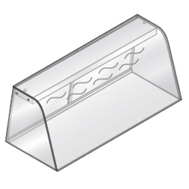 Vitrine chauffante professionnelle DIAMOND - Portes coulissantes 400W