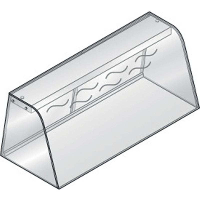 Vitrine chauffante Diamond DPA/SC15 avec portes coulissantes