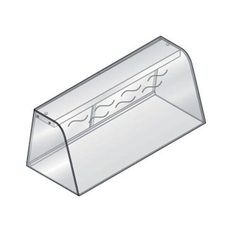 Vitrine chauffante Diamond DPA/SC15 avec portes coulissantes