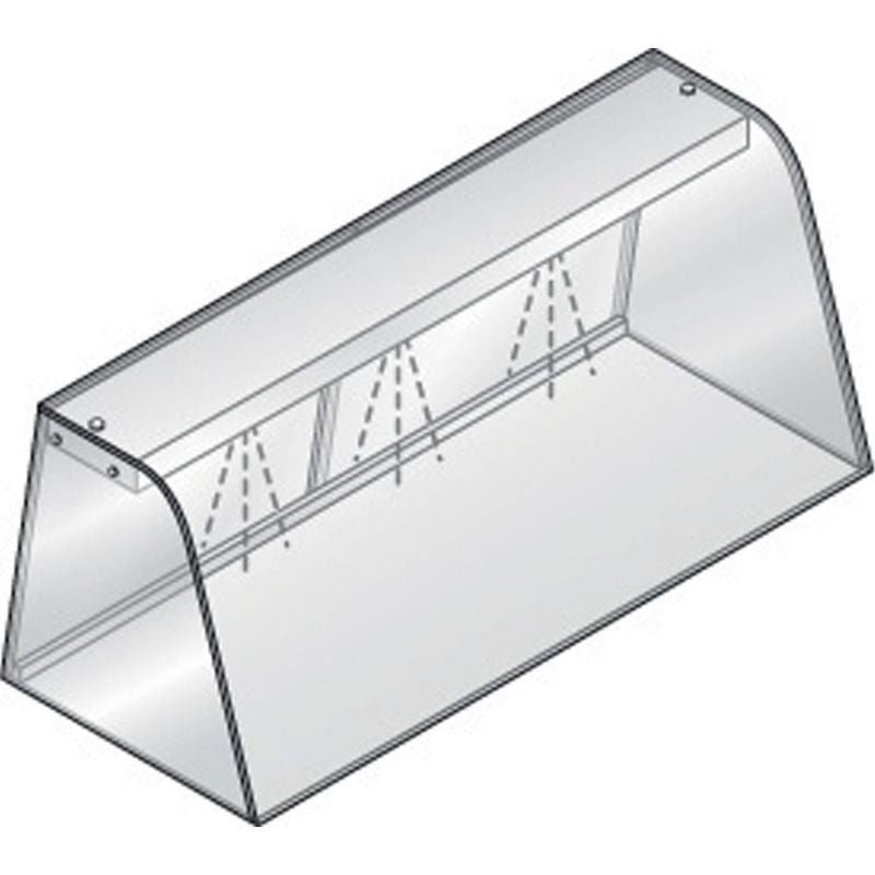 Vitrine LED DIAMOND avec portes coulissantes - Présentation élégante