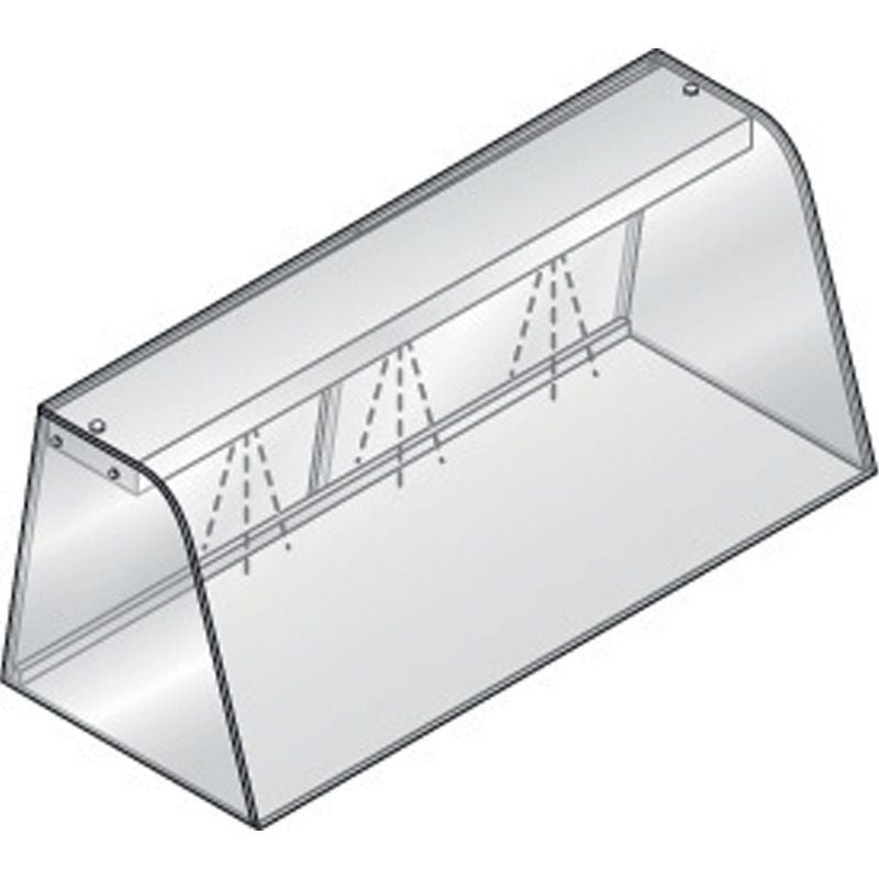 Vitrine DIAMOND DPA/SP12 avec éclairage LED et portes coulissantes