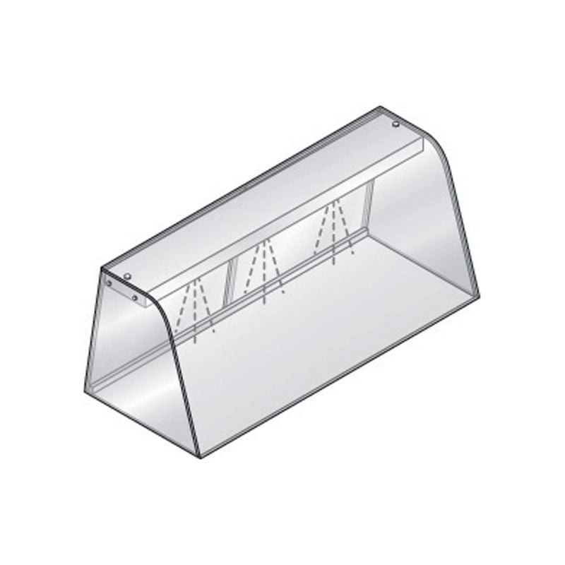 Vitrine Diamond DPA/SP15 avec éclairage LED et portes coulissantes