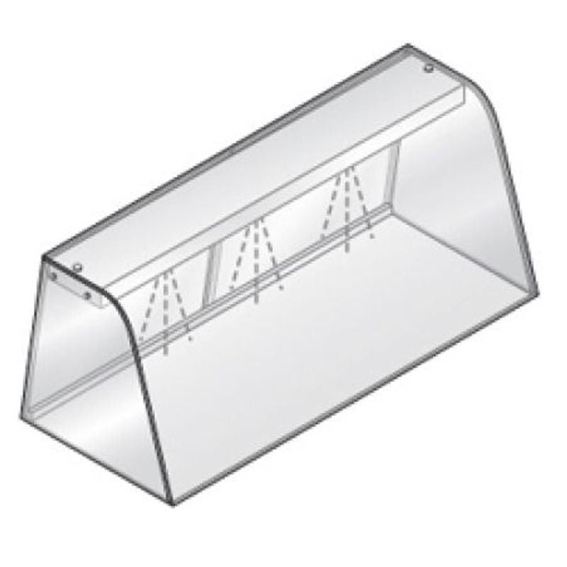 Vitrine Diamond DPA/SP15 avec éclairage LED et portes coulissantes