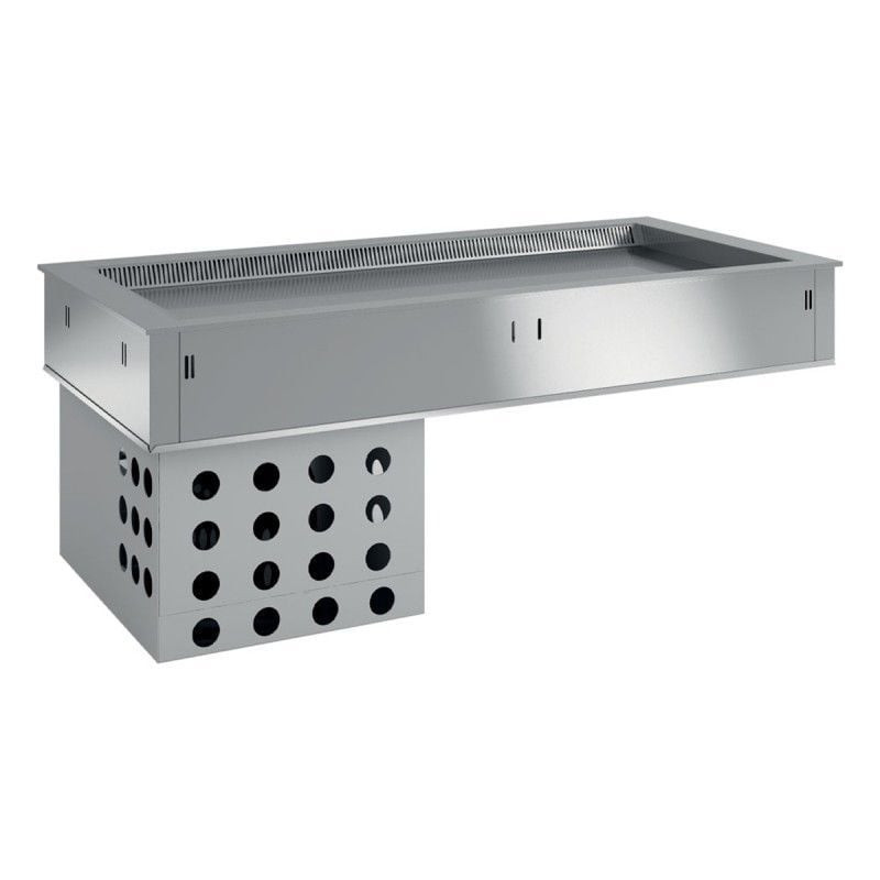 Élément top réfrigéré ventilé DIAMOND - 2x GN 1/1 pour cuisines pro