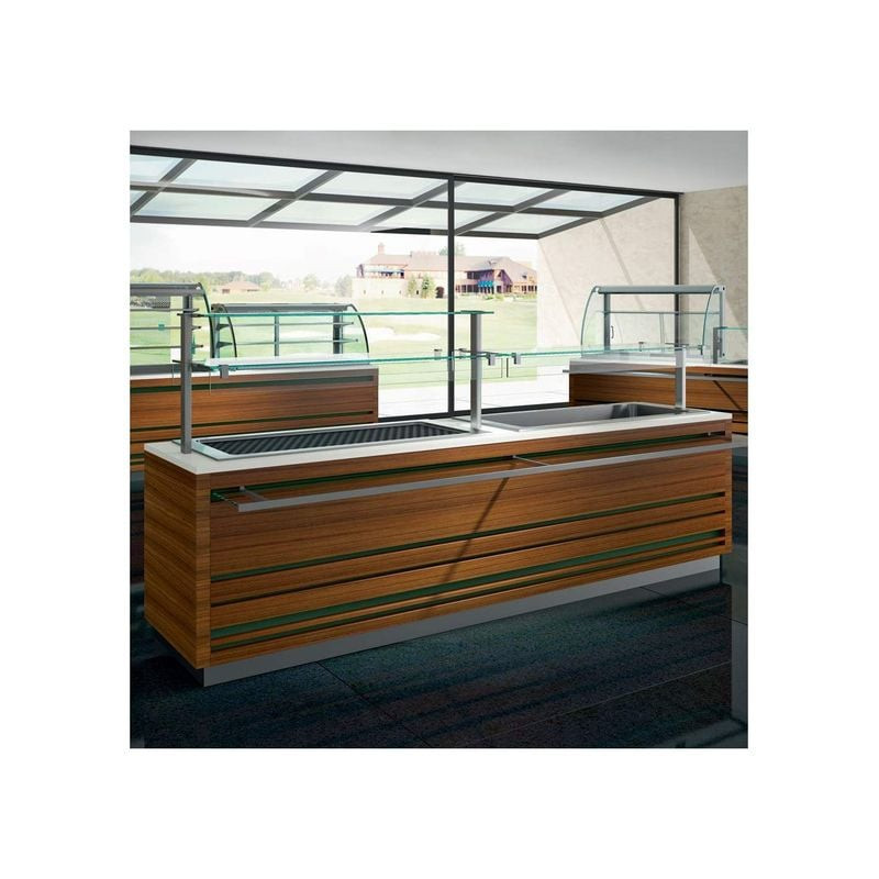 Top réfrigéré ventilé DIAMOND 3x GN 1/1 - Température +2°C/+5°C