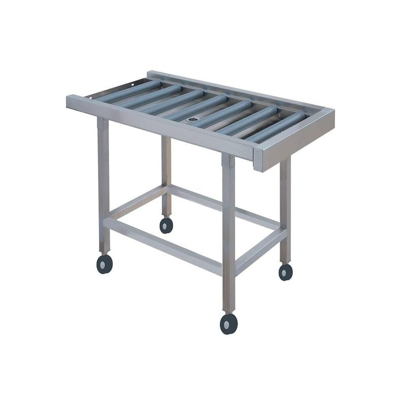Convoyeur à rouleaux mobile DIAMOND - Rouleaux PVC pour cuisine pro