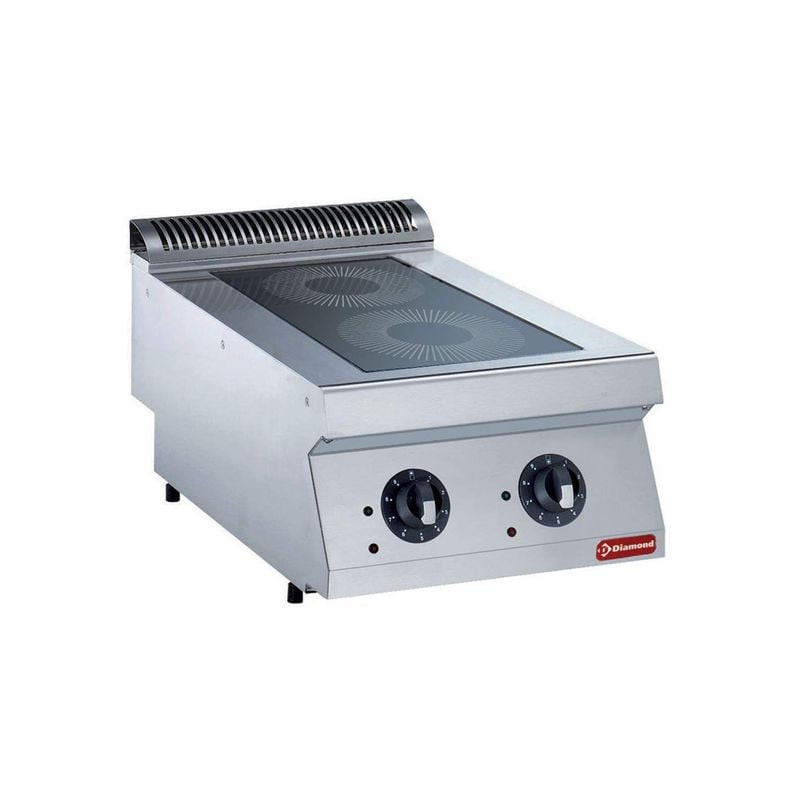 Cuisinière DIAMOND 2 foyers induction - Cuisson rapide et économique