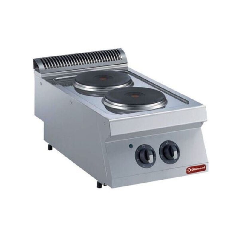 Cuisinière électrique DIAMOND 2 plaques - Cuisson précise 5,2 kW