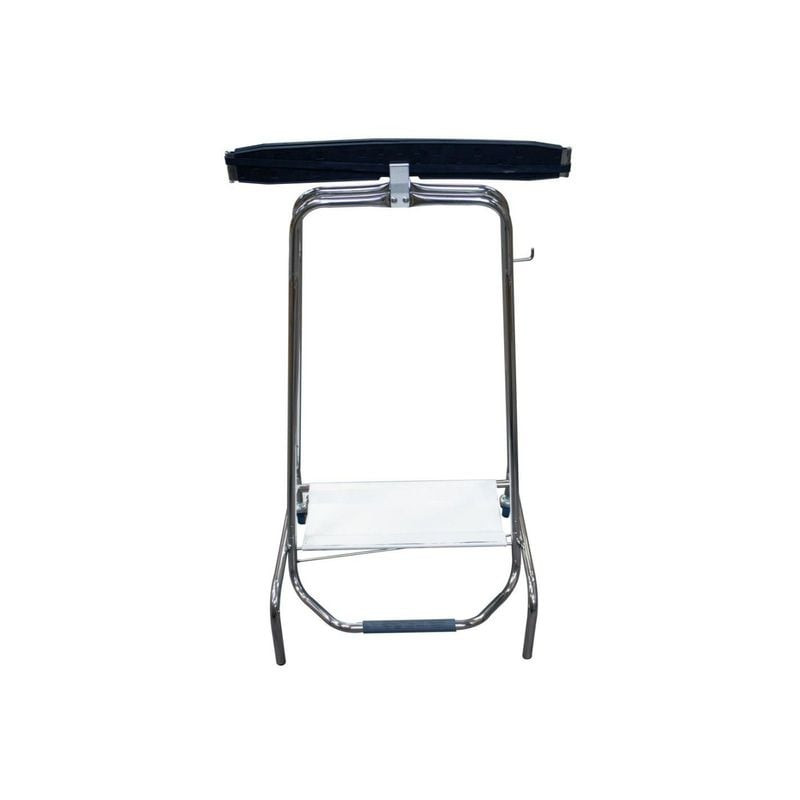 Poubelle ciseau L2G 600mm - Support professionnel inox pour sacs 110L