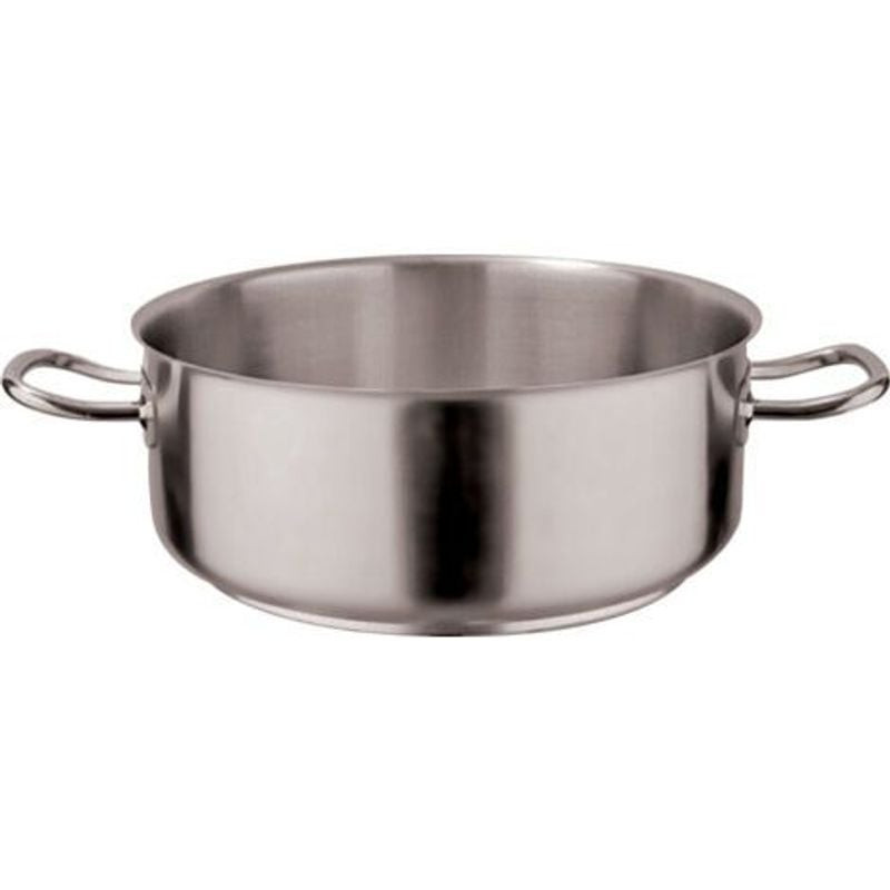 Faitout inox L2G 19,5L sans couvercle - Cuisine professionnelle