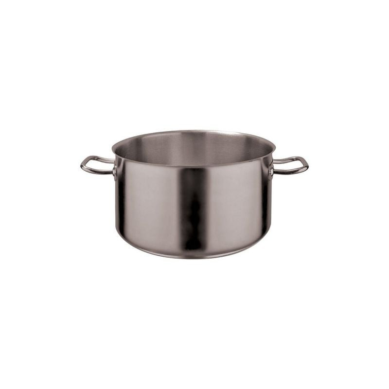 Braisière Inox sans couvercle L2G - 31,4L compatible induction