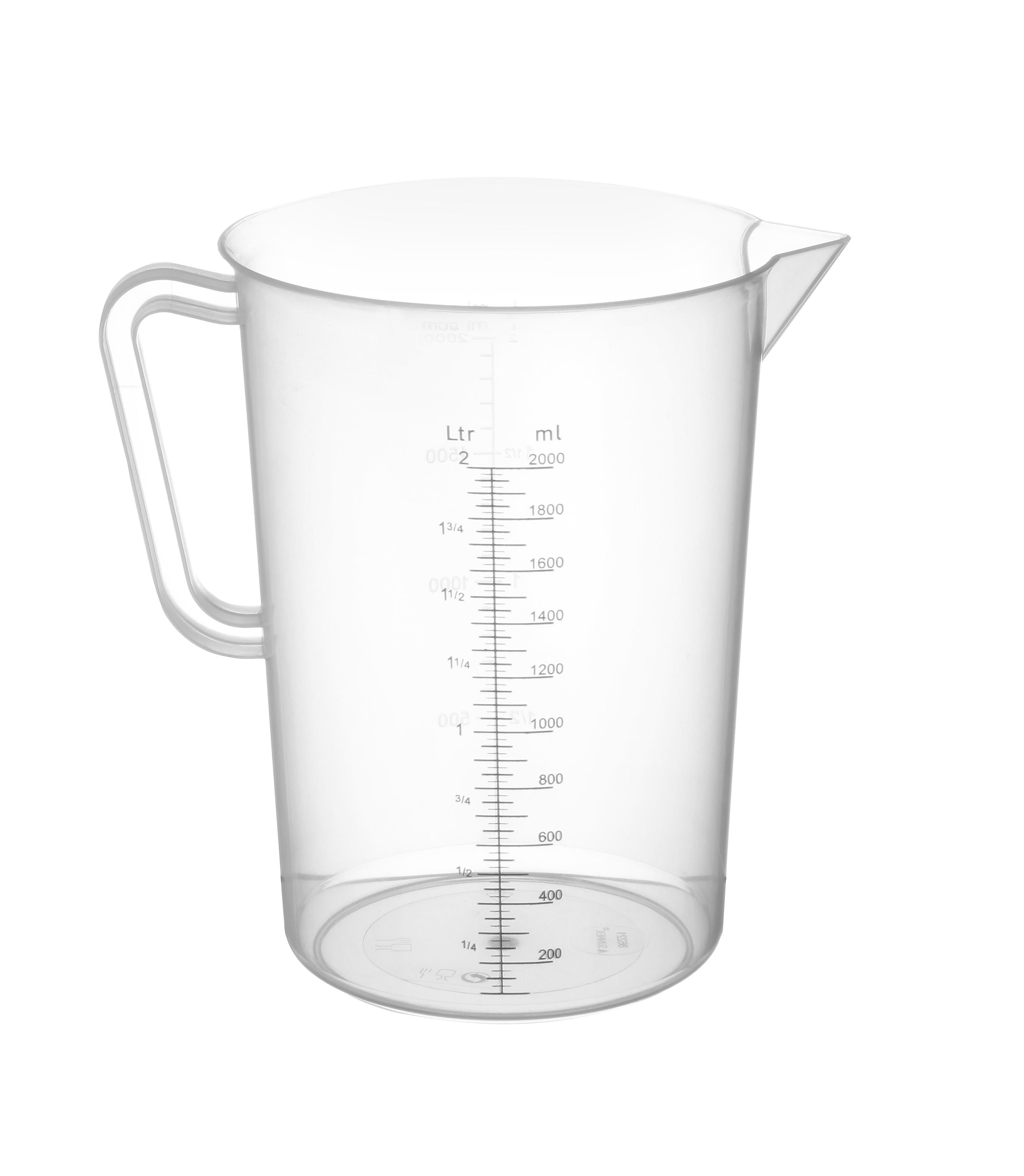 Pot mesureur L2G en polypropylène translucide - Capacité 0,5L
