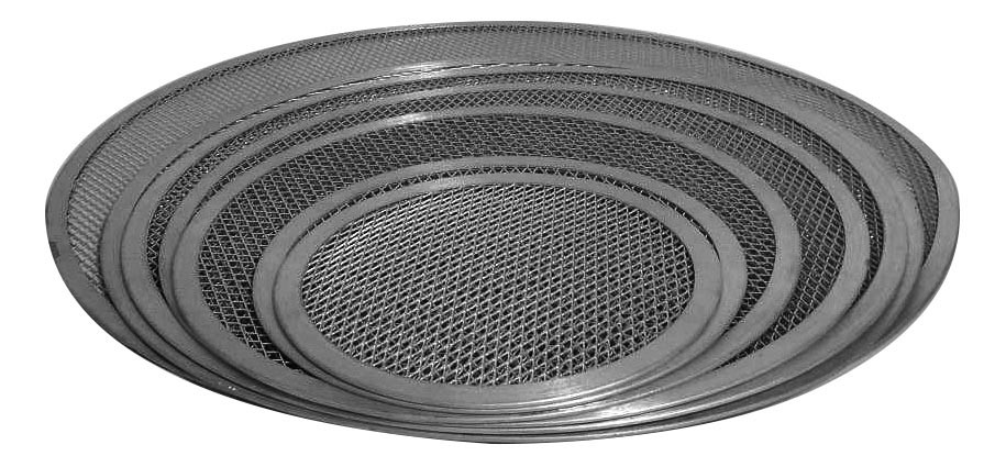 Grilles à pizza aluminium extra robuste L2G - Ø 410 mm pour pizzerias